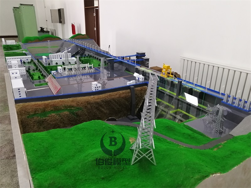 劉家峽水壩模型